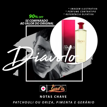 Perfume Similar Gadis 42 Inspirado em Diavolo Contratipo